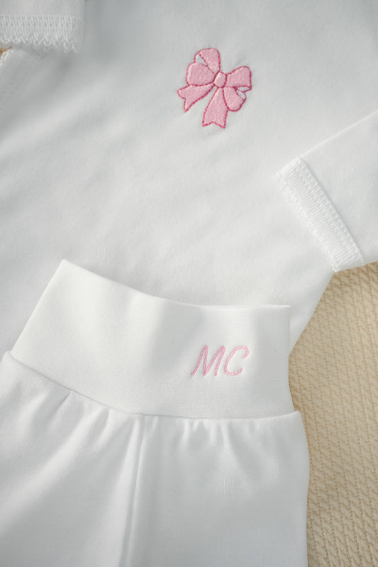 Conjunto interior personalizado laço