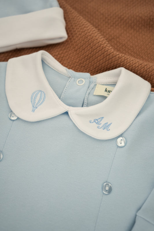 Babygrow Personalizado Balão de Ar Quente