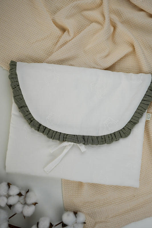 Saco primeira roupinha elefantes