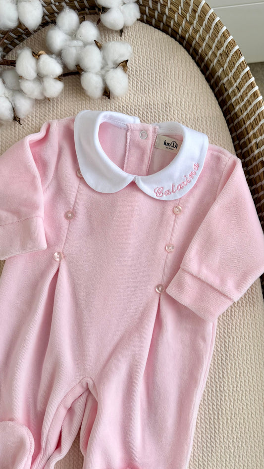 Babygrow com botões