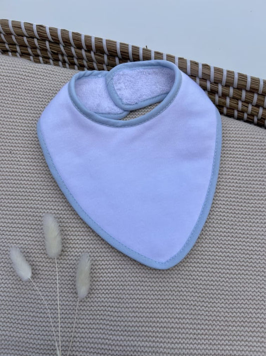Embroidered bandana bib