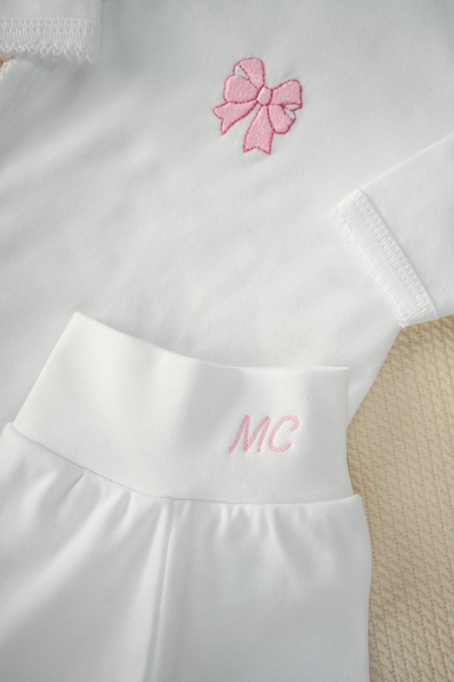 Conjunto interior personalizado laço