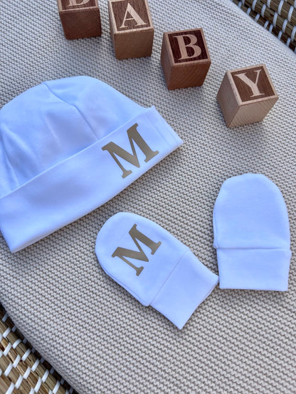 Conjunto de Gorro e Luvas
