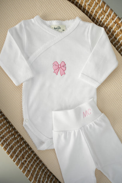 Conjunto interior personalizado laço