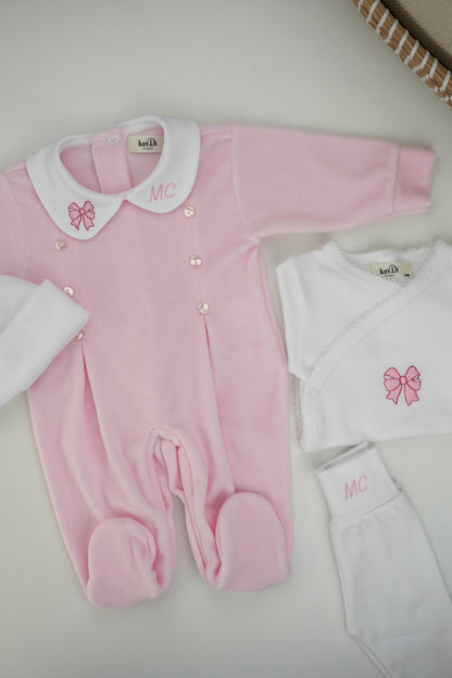 Conjunto Primeira Roupinha Laço