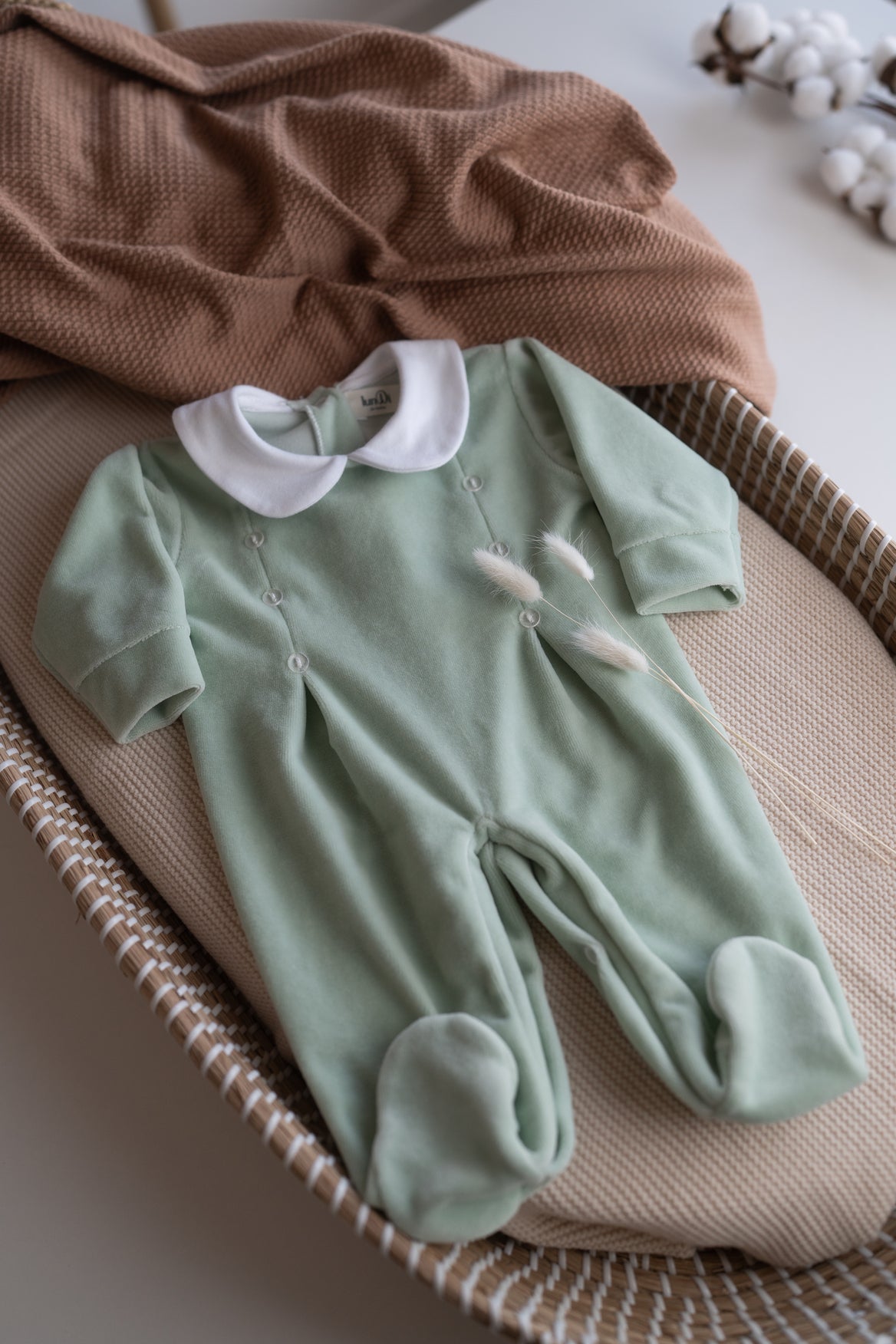 Babygrow com botões