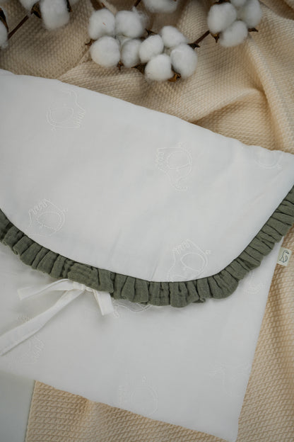 Saco primeira roupinha elefantes