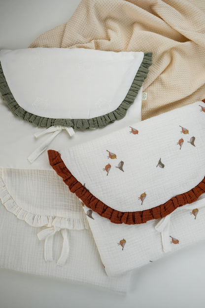 Saco primeira roupinha com folho