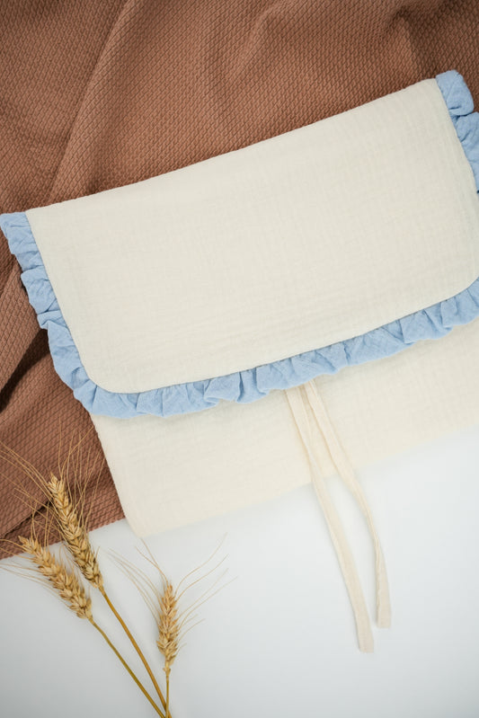 Saco primeira roupinha com folho